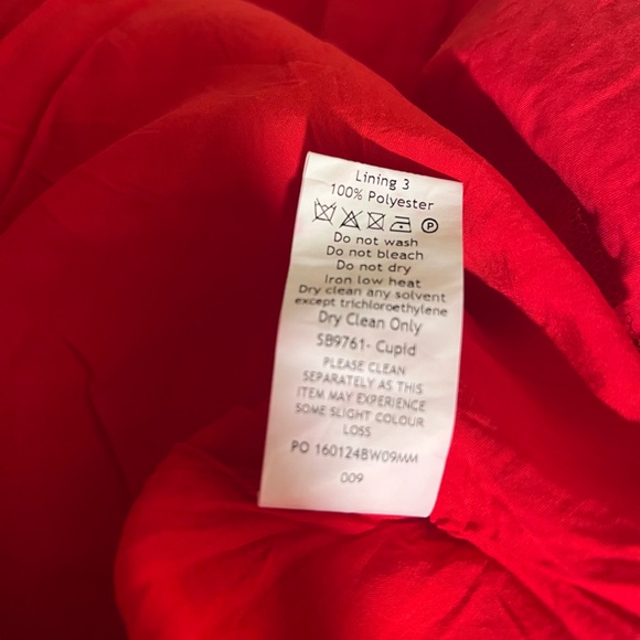 House of Cb ‘Cupid’ Red Mini Dress - Picture 3 of 4